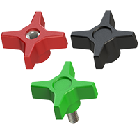 4-Prong Plastic Knobs